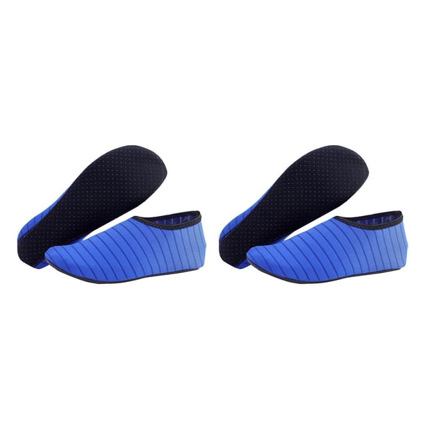 Greeniant 1 par de zapatos de playa antideslizantes elásticos de secado rápido calcetines descalzos cómodos surf dibujo niños azul oscuro M Type2 NO2 Greeniant CBP218500