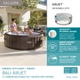 thumbnail image 5 of Bestway SaluSpa Bali 5-7 Person Inflatable Hot Tub, Round Energy-Efficient Spa, 85"x28", 5 of 12