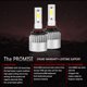 thumbnail image 1 of 2 uds bombilla de faro LED H7 H1 H3 bombilla de luz antiniebla 9000LM 72W 6500K (9006/HB4) Likrtyny Accesorios para autos y motos, 1 of 9