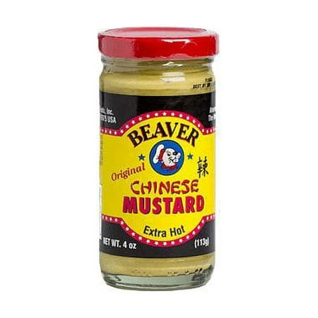 Beaver Extra Hot Chinese Mustard, 4 oz