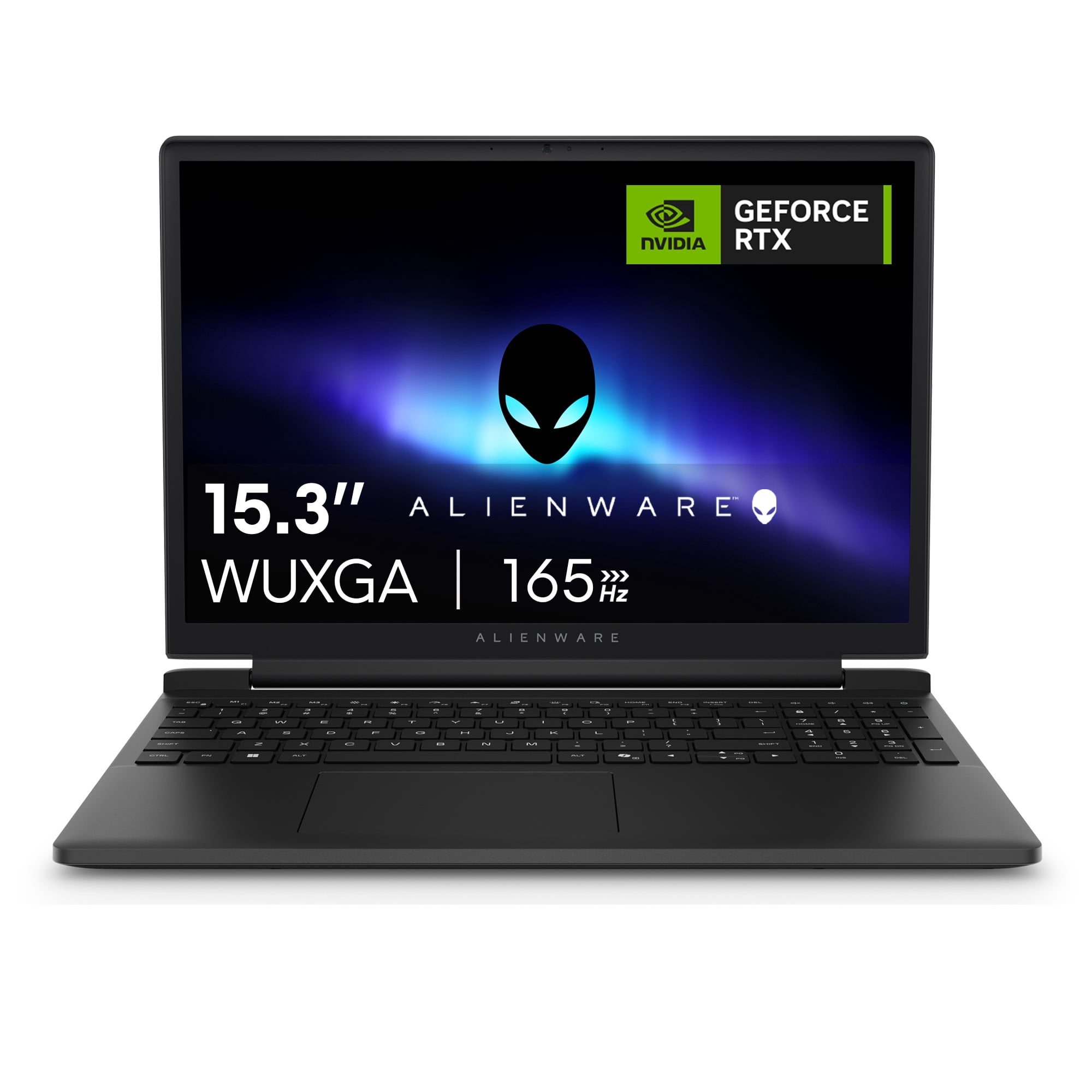 Alienware 15.3" WUXGA 165Hz Gaming Laptop, AMD Ryzen 5 220, NVIDIA GeForce RTX 4050 GDDR6, 16GB DDR5, 512GB SSD, Black, DA15265