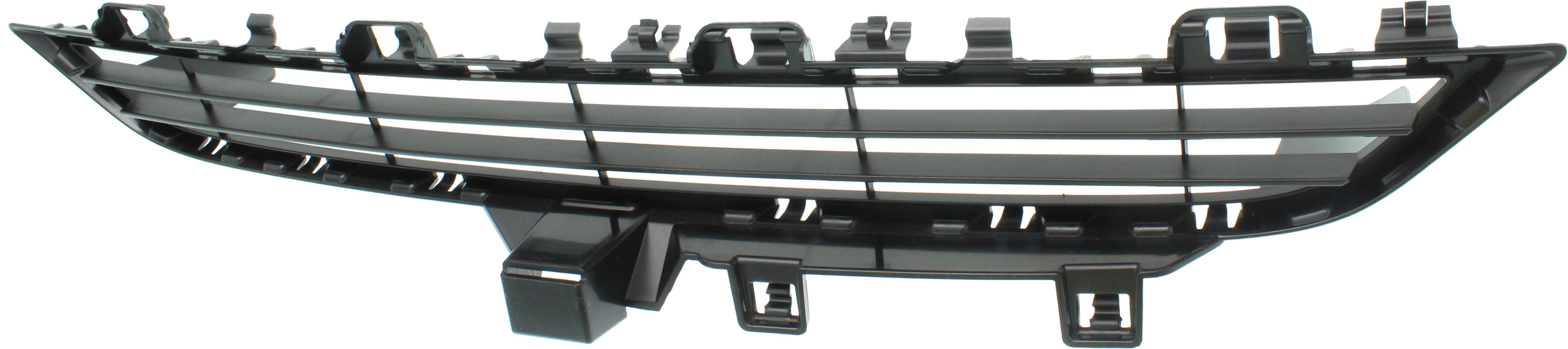 Bumper Grille Compatible With 2014-2018 BMW X5 Front, Center, Upper Black