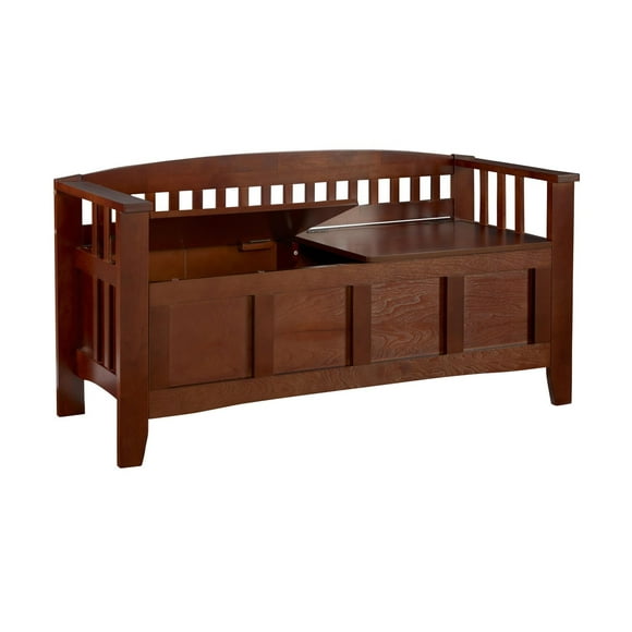 Linon Home Décor Liberty Split Seat Storage Bench