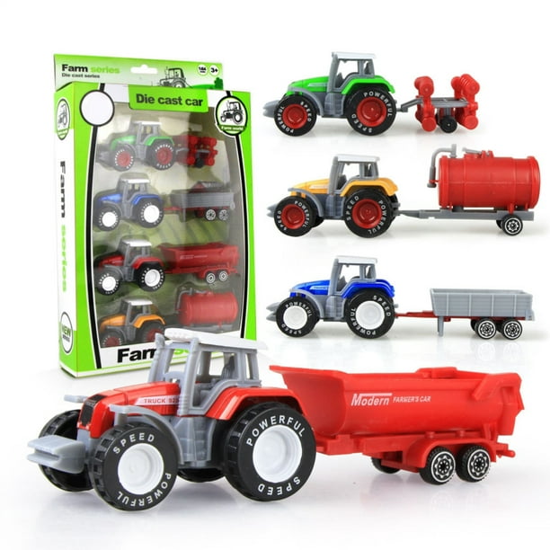 Simulation semi-remorque poids lourd camion benne camion alliage transport  modèle jouet camion modèle collection cadeau |(Rouge)