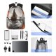 thumbnail image 4 of Disketp Polka Dot Rhino Welcome Mochila Ligera Clásica con Múltiples Bolsillos, Mochila Casual para Hombre y Mujer, Ideal para Escuela, Trabajo y Viajes, 4 of 6