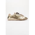 thumbnail image 2 of Crea - Tenis de piel oro dorado 22 CM, 2 of 4