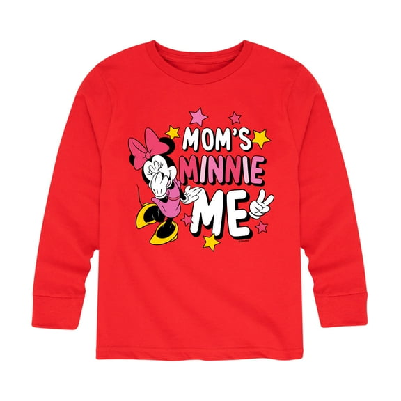 Mickey & Friends - Moms Minnie Me - Toddler And Youth Long Sleeve Graphic T-Shirt