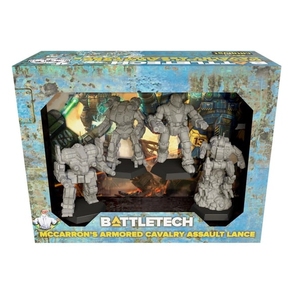 Juego de Miniaturas Paquete de Caballería Blindada de McCarron