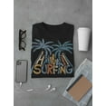 thumbnail image 3 of Hawaii Tropical Surfing Beach T-Shirt Men -Image by Shutterstock, Male 3X-Large, 3 of 4