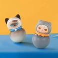 thumbnail image 2 of Caja sorpresa de la serie Pucky Roly Poly Kitty Meow Meow Tumbler, linda caja sorpresa misteriosa con forma de gato, bolsa de adivinación, regalo de Navidad para las fiestas, 2 of 5