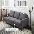 thumbnail image 4 of New Upholstered Couch &ndash; Couches for Living Room  - Living Room Furniture My Lux Decor Round, 4 of 7