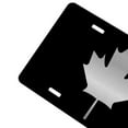 thumbnail image 3 of Yehwow Canadian Flag Maple Leaf 2D Metal Car Plate Aluminum License Plate, 3 of 6
