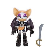 Sonic Action Figures, Prime 5 Articulated Figure, Baton Rouge, No Place