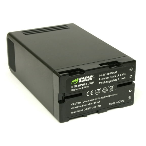 Wasabi Power Battery for Sony BP-U90 (14.4V, 6600mAh, 95Wh)