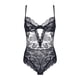 thumbnail image 1 of Mono cómodo y transpirable con sujetador de pecho pequeño, ropa interior fina de encaje sexy para mujer, mono, 1 of 5