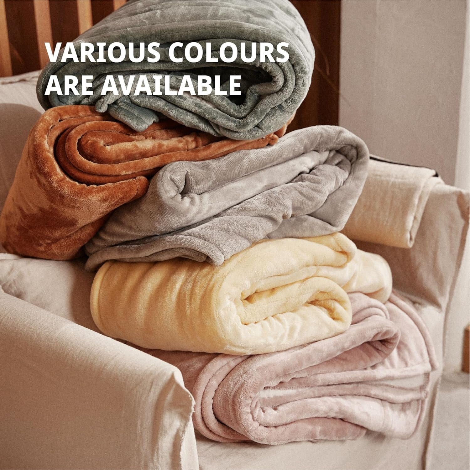 Heated Blanket Electric Throw 50''X60''- Soft Silky P Electric Blanket with 4 Heating Level & 3 Hour Auto Off Heating Blanket, Machine Washable (Rose Dust)