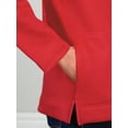 thumbnail image 4 of Snap Front Sweatshirt Cardigan by Sawyer CreekTM - Medium, Chili Pepper, 4 of 6