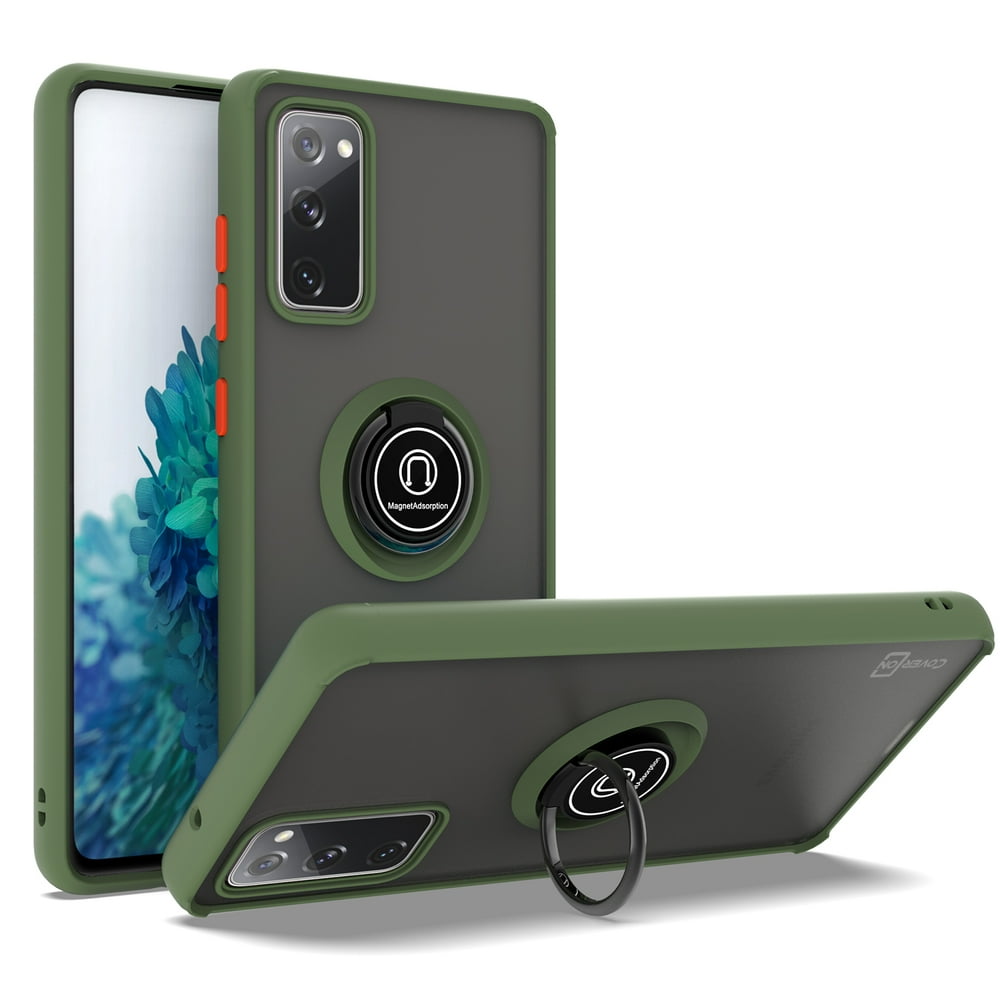 CoverON Samsung Galaxy S20 FE 5G Phone Case, Ring Holder Kickstand