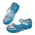 thumbnail image 7 of SGMVNU Little Girls Jelly Sandals Closed Toe Soft Rubber Sole Water Beach Shoes Summer Mary Jane Kids Princess Dress Flat, Size 4.5-5 Years, Blue, 7 of 7