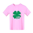 thumbnail image 2 of Vedolay Tube Tops For Boy T-Shirts Boys and Girls Casual Tops Comfortable Short Sleeve Tees,Pink 3-4 Years, 2 of 3