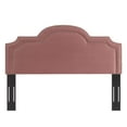 thumbnail image 5 of Modway Belinda Performance Velvet Twin Headboard in Dusty Rose, 5 of 9