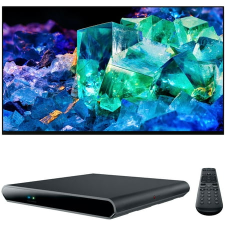 Sony XR55A95K 55" BRAVIA XR A95K 4K HDR OLED TV with Smart Google TV (2022) Cord Cutting Bundle with DIRECTV Stream Device Quad-Core 4K Android TV Wireless Streaming Media Player
