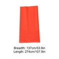 thumbnail image 2 of Hiroekza Disposable Plastic Solid Tablecloth 54x108" Rectangle - Waterproof & Oil-Proof Table Cloth for Home Kitchen Party Dining Table Decor Red, 2 of 7