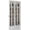 Gray, variant on Lirex 2-Pack Over-the-Door 6-Tier Foldable Handbag Organizer with Oxford Fabric,  Black Closet Rack