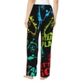 thumbnail image 3 of Kll Womens Play Game Start Print Pajama Pants Soft Pajama Bottoms For Women Cozy Lounge Pants, 3 of 9