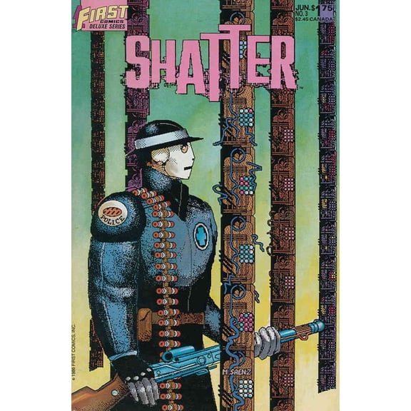 Shatter (2nd series) #3 VF ; First Comic Book