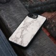 thumbnail image 4 of WIRESTER Shockproof Soft Rubber Cover Case for Apple iPhone 16e 6.1" 2025, Cream Stone Marble, 4 of 5
