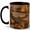 Black, variant on Relaxing Bath Nook 11oz Ceramic Mug, Cozy Spa Room Art