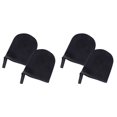 thumbnail image 1 of JUNWELL 4 Pcs Lotion Gloves Tan Flocked Spa Face Back Tanning Applicator Mitt, 1 of 6