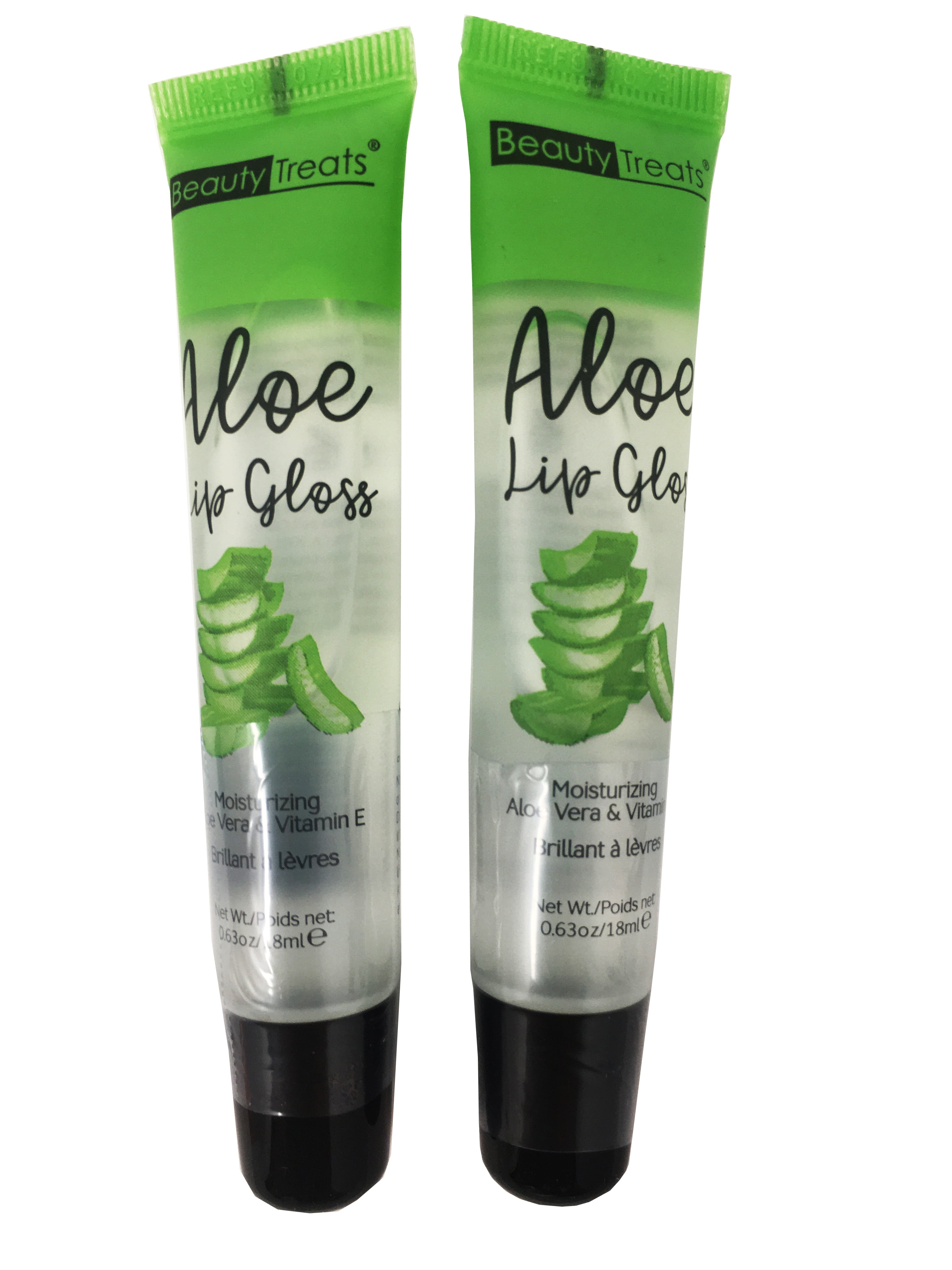 Beauty Treats Lip Gloss With Aloe Vera Vitamin E Moisturizing 0.63 OZ 2