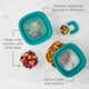thumbnail image 4 of Set de almacenamiento de alimentos Rubbermaid EasyFindLids, 12 piezas, 4 of 6