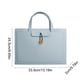thumbnail image 3 of Bolsos De Cuero Artificial Funda para portátil de piel sintética azul claro, funda protectora para portátiles de 13 pulgadas, organizador profesional delgado. NCHKUN, 3 of 9