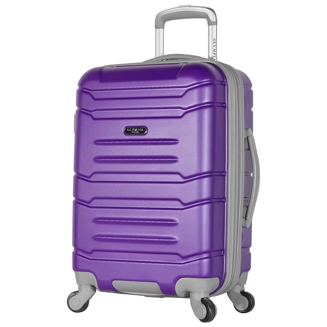 Olympia Denmark Valise à Roulettes Extensible 21 Pouces, Violet