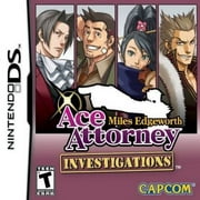Ace Attorney Investigations: Miles Edgeworth DS Game,US Version