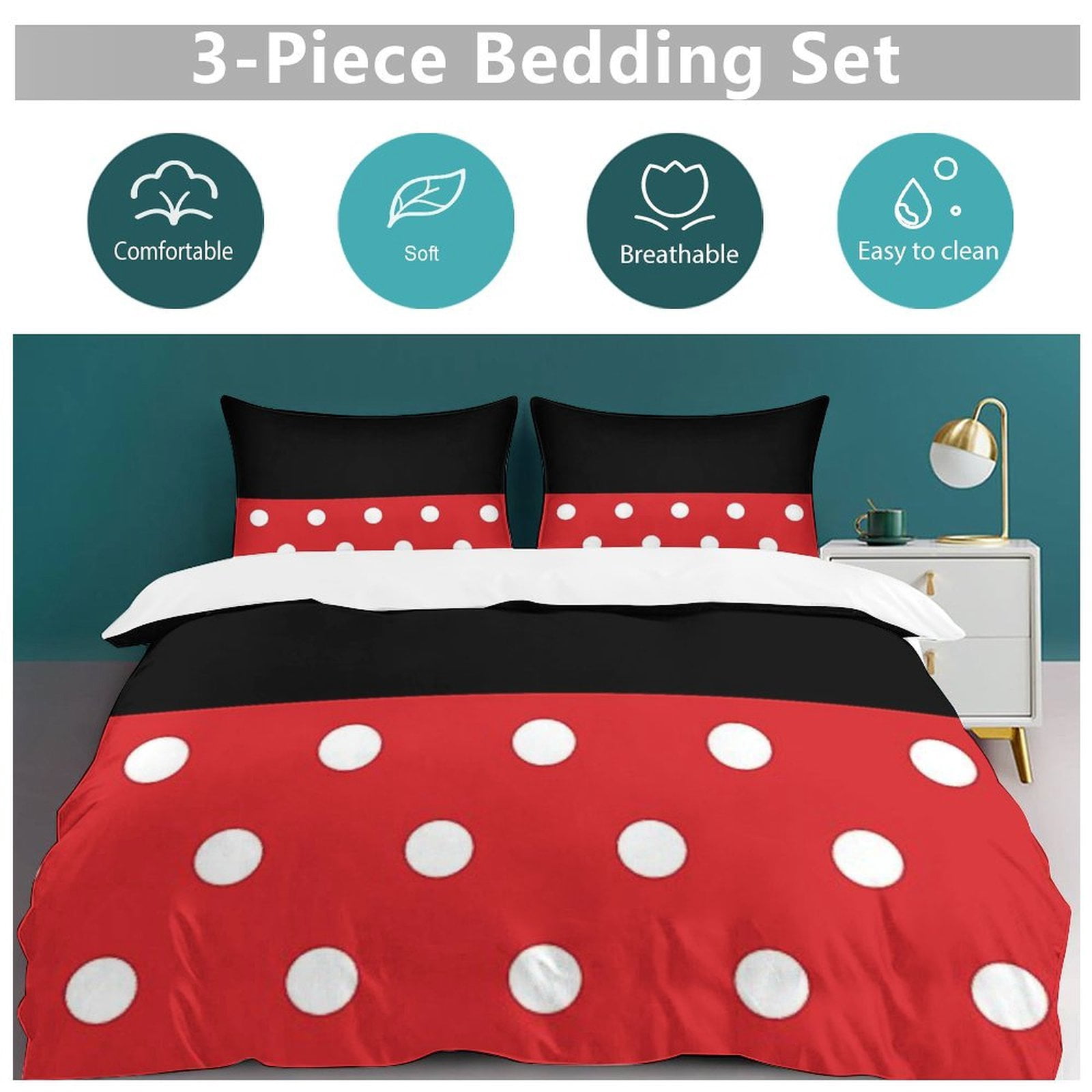 Cartoon Mouse Character Set Duvet Cover Bedding Set Duvet Cover Polyester Quilt Cover for Twin Size