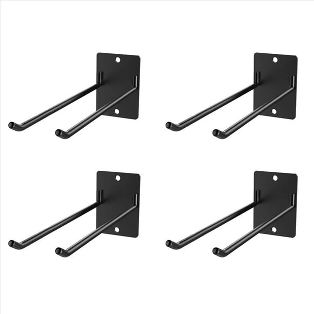 Organizador de Almacenamiento Resistente, Soporte de Pared de Acero para Herramientas de Jardín, Pala, Rastrillo, Escoba, Organizador, Gancho de Pared, 4 Unidad