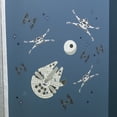 thumbnail image 3 of Lambs & Ivy Star Wars Squadron X-Wing/Tie Fighter/Millennium Falcon Wall Decals, 3 of 4