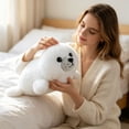 thumbnail image 4 of StlyGar 2026 Seal Plush 9" Weighted Stuffed Animals Soft Hugging Doll Relax Plush Toy For Nursery Room Ornament Pillow, 4 of 6