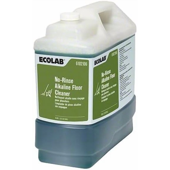 colab 6102106 No Rinse Alkaline Commercial Floor Cleaner – 2.5 Gal | Fastest Grease Removal | Biodegradable Quick-Drying Streak-Free | Safe on Grout | Ideal for Linoleum Vinyl Tile & Concrete Floor