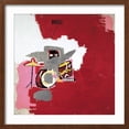 thumbnail image 2 of Art.com Max Roach Giclee Print by Jean-Michel Basquiat, Brown Frame Wall Art, 21" x 21", 2 of 5