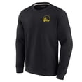 thumbnail image 2 of Unisex Fanatics Black Golden State Warriors Elements Super Soft Fleece Pullover Sweatshirt, 2 of 3