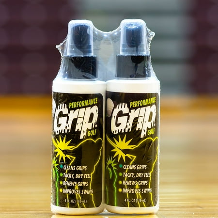 Performance Grip Golf - 2 Pack (spray to clean and rejuvenate rubber golf club grips)