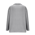 thumbnail image 6 of Womens Half Zip Pullover Sweatshirt Long Sleeve Lapel Quarter Zipper Lightweight Sweatshirts Fall Fashion Tops, 6 of 9