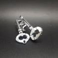 thumbnail image 6 of MilesMagic Magician's Cast Key Puzzle Metal Interlocking Keys Linking Unlinking Magic Trick, 6 of 9