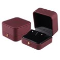 thumbnail image 2 of Caja de pendientes Unique Bargains organizador de joyería plástico para boda Rojo, 2 of 7