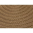 thumbnail image 2 of 12' x 15' Brown Reversible Oval Throw, 2 of 2